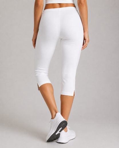 Wynne Capri Pants | Slim Fit | Side Slit Design | Women | Steven & Levon