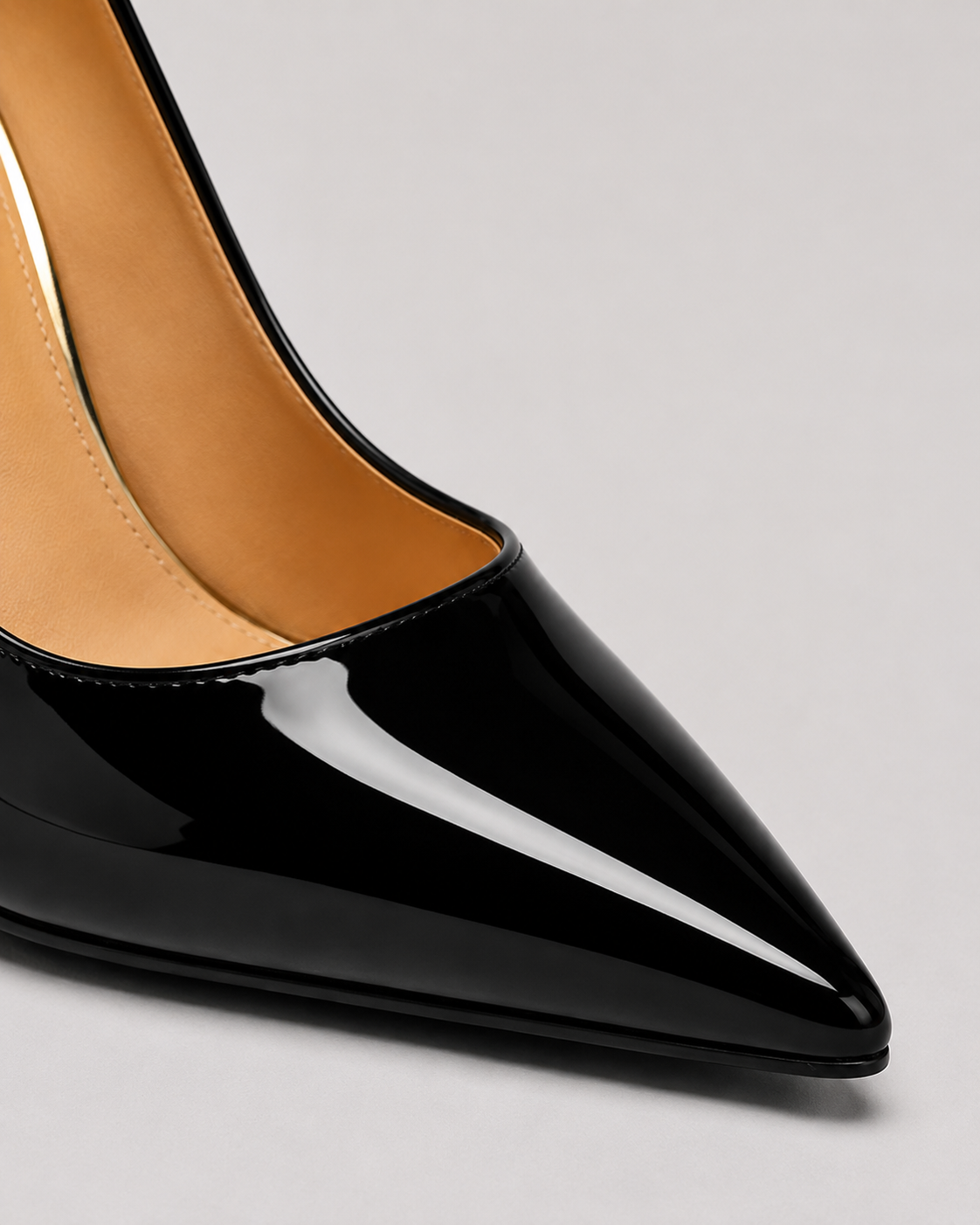 Caurelle Patent Leather Court Heels | Women | Elegant Dress Shoes | Steven & Levon