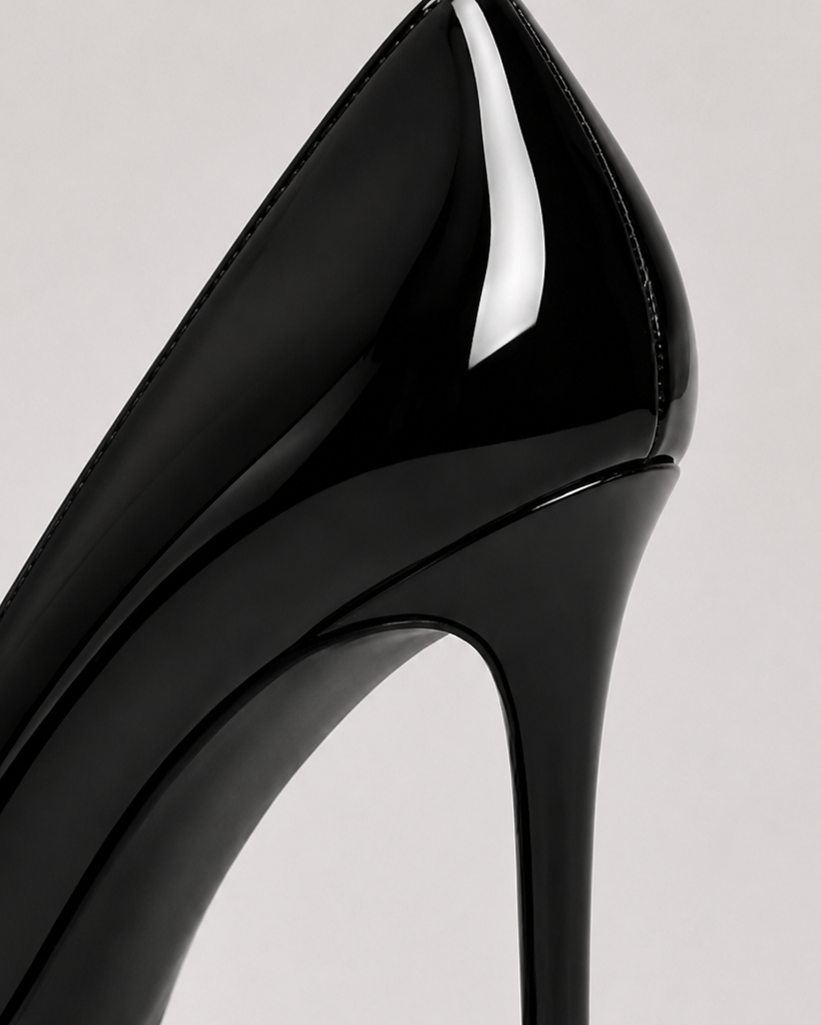 Caurelle Patent Leather Court Heels | Women | Elegant Dress Shoes | Steven & Levon