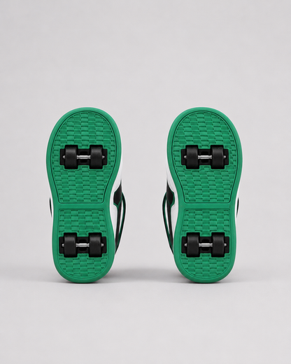 Kids Roller Sneakers | LED Wheel Shoes | Outdoor Sports Trainers | Light-Up Casual Shoes | Steven & Levon