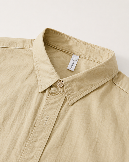 Men's Cotton Casual Shirt | Cotton | Relaxed Fit Button-Up | Everyday Smart Casual | Steven & Levon