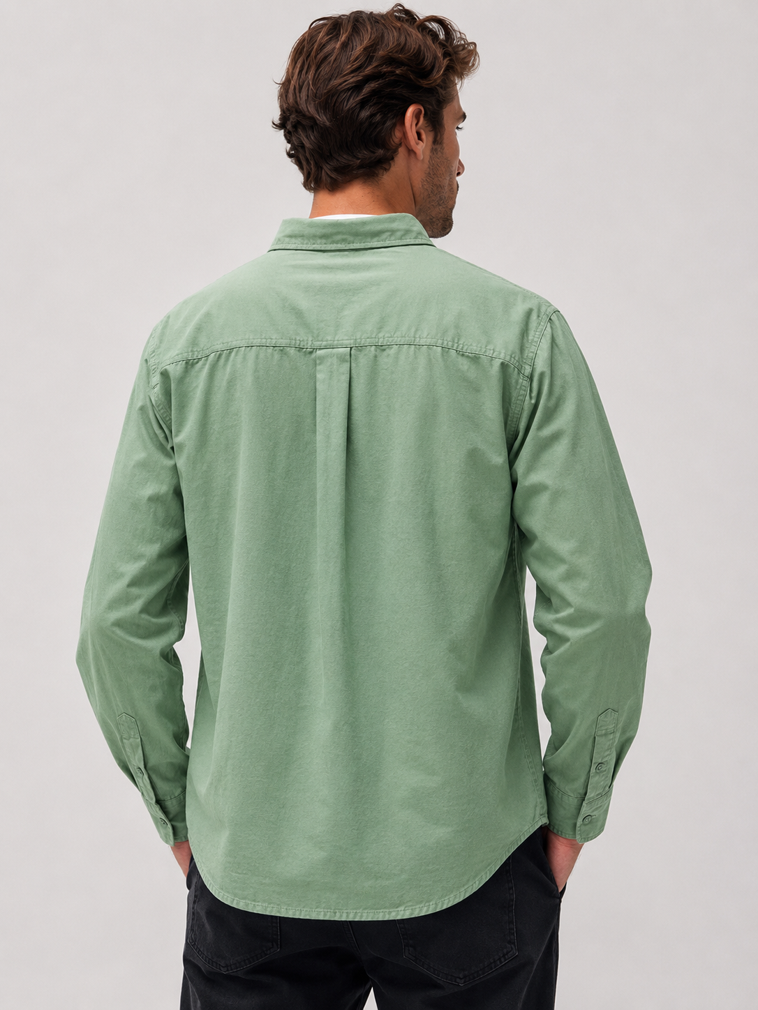 Men's Cotton Casual Shirt | Cotton | Relaxed Fit Button-Up | Everyday Smart Casual | Steven & Levon