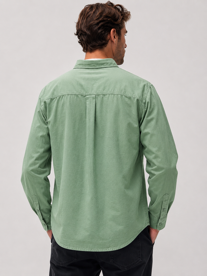 Men's Cotton Casual Shirt | Cotton | Relaxed Fit Button-Up | Everyday Smart Casual | Steven & Levon