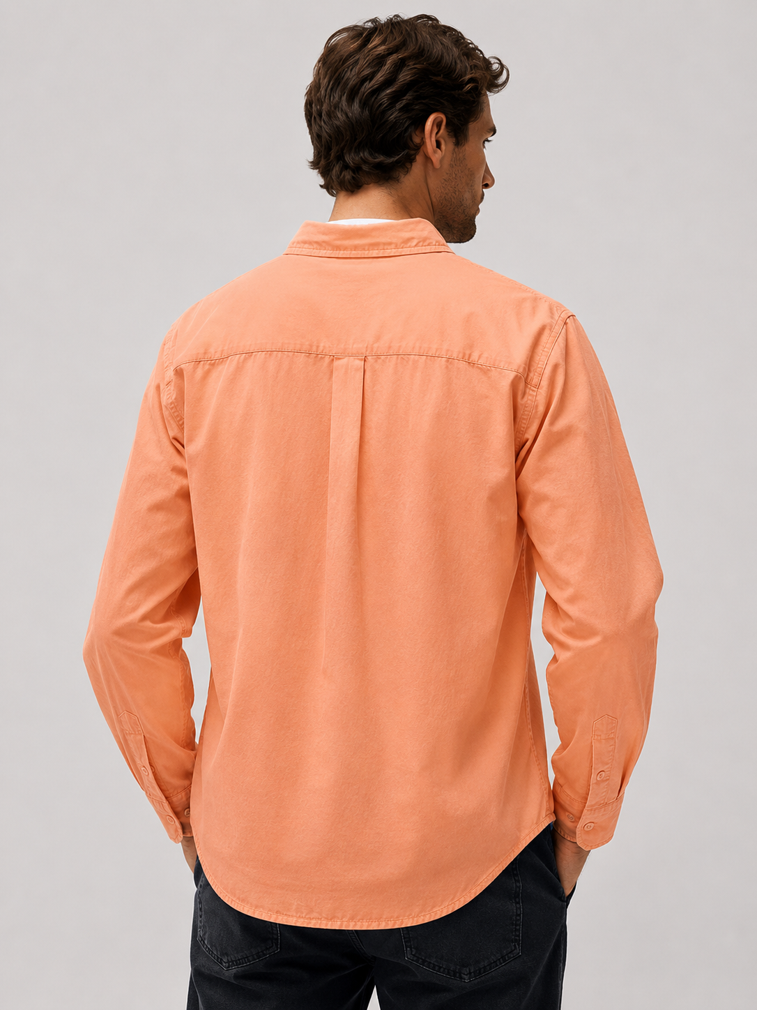Men's Cotton Casual Shirt | Cotton | Relaxed Fit Button-Up | Everyday Smart Casual | Steven & Levon