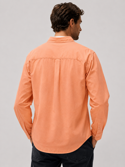 Men's Cotton Casual Shirt | Cotton | Relaxed Fit Button-Up | Everyday Smart Casual | Steven & Levon