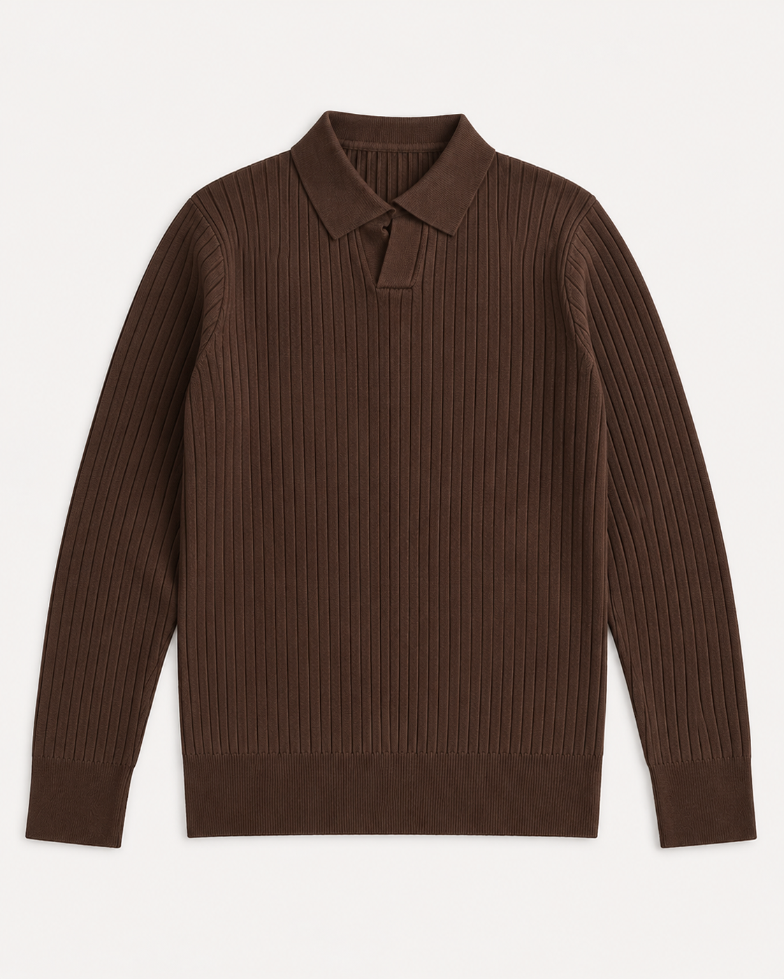 Men's Open Placket Polo Shirt | Breathable Polyester Fabric | Short Sleeve Casual Collared Top | Steven & Levon