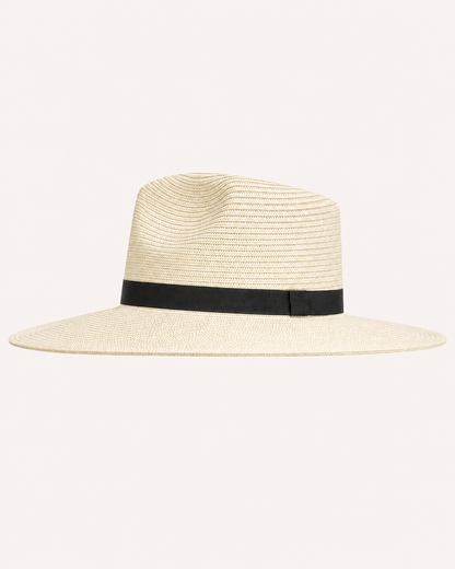 Panama Straw Hat | Unisex Sun Hat | Straw | UPF50+ UV Protection | Foldable Wide Brim Travel Hat | Steven & Levon