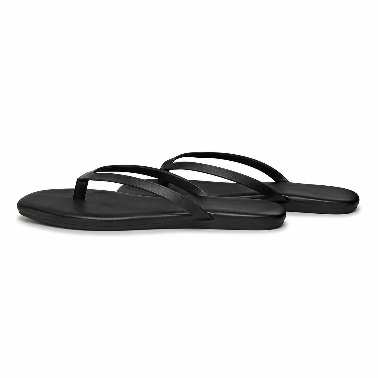 Women's Square Toe Flip Flops | Flat Thong Sandals | Minimalist Slip-On Summer Beach Slides | Steven & Levon