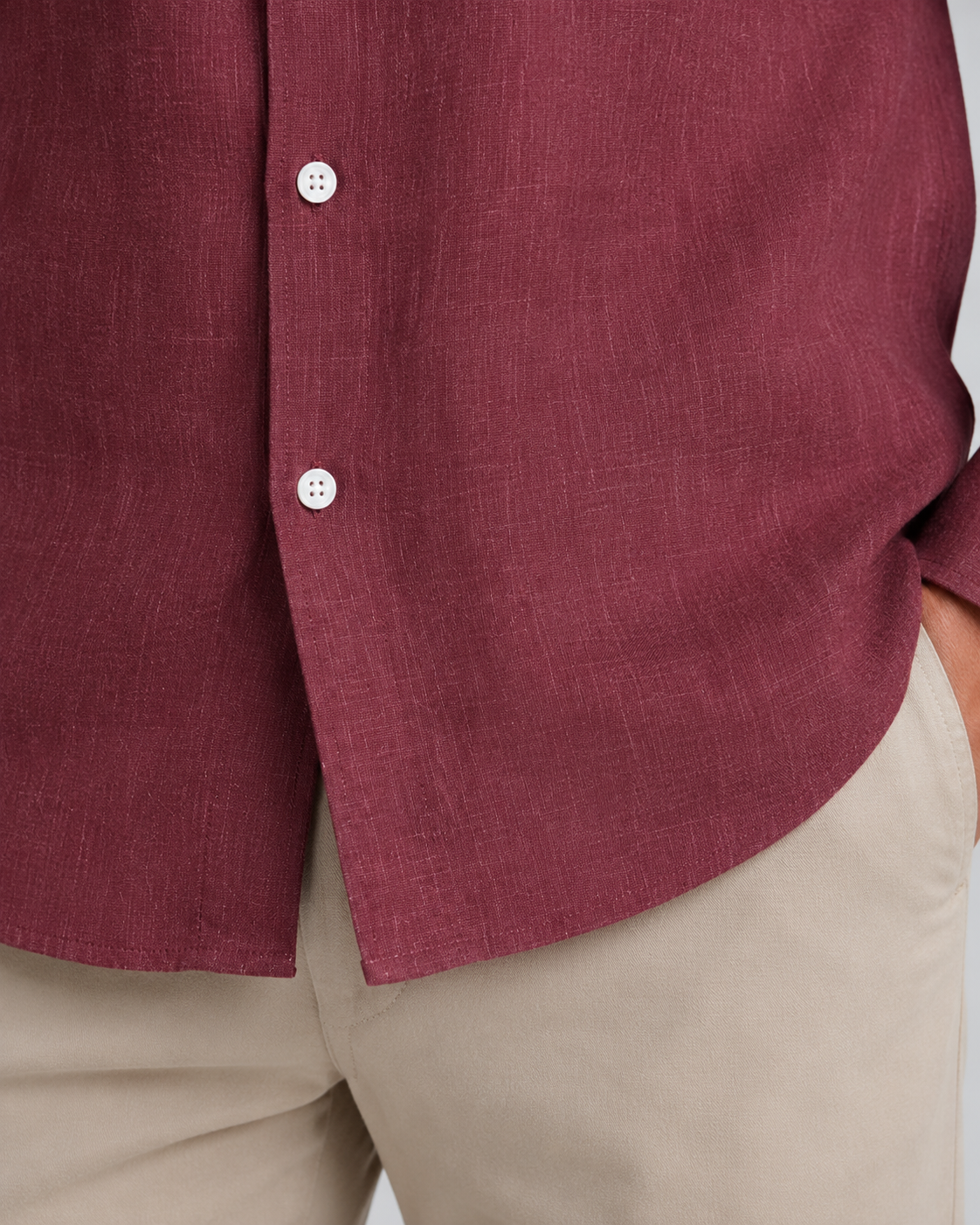 Men's Breathable Linen Shirt | Men | Linen Blend | Lightweight Breathable Casual Summer Button-Up | Steven & Levon