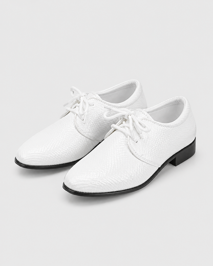 Kids Leather Oxford Shoes | Lace-Up Formal School Shoes | Smart Uniform Shoes | Steven & Levon