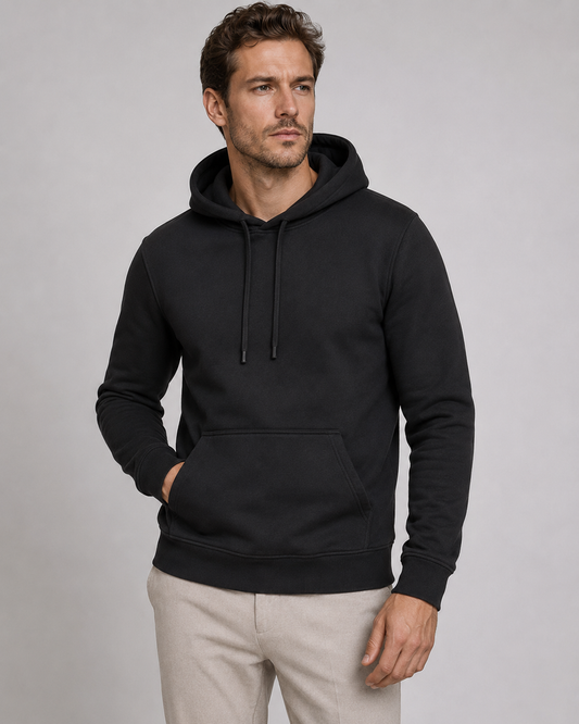 Slim Fit Cozy Hoodie Sweatshirt | Men | Polyester | Lightweight, Comfortable Fit | Steven & Levon