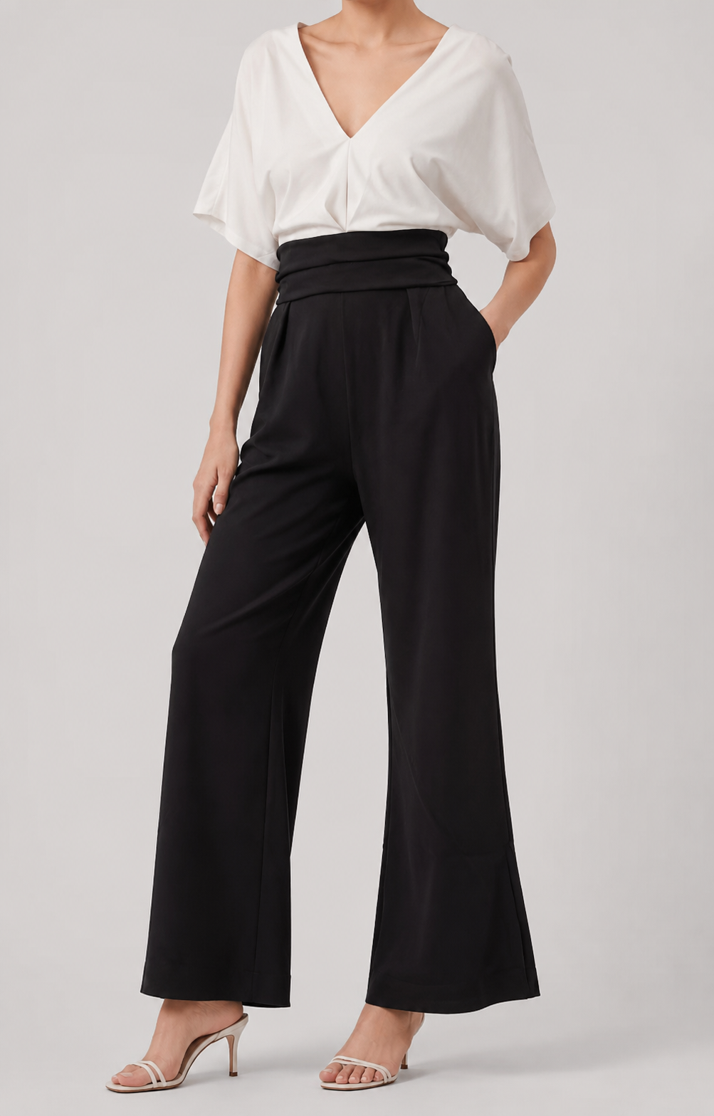 Women's Wide Leg Jumpsuit | Fitted One-Piece Outfit | Elegant Casual | Steven & Levon