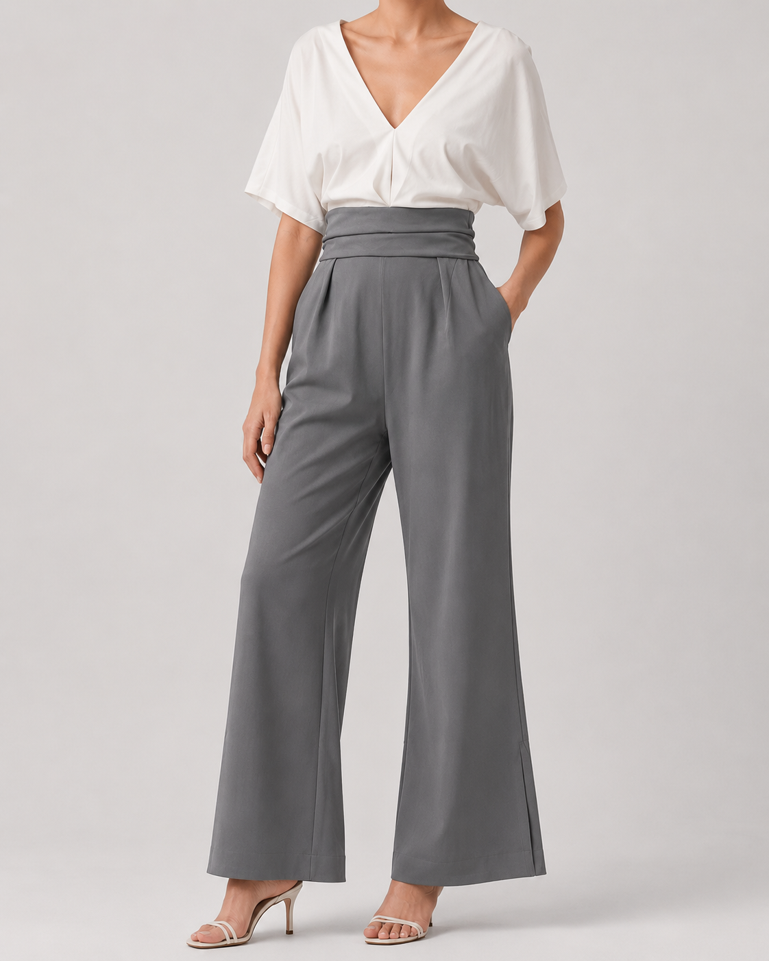 Women's Wide Leg Jumpsuit | Fitted One-Piece Outfit | Elegant Casual | Steven & Levon