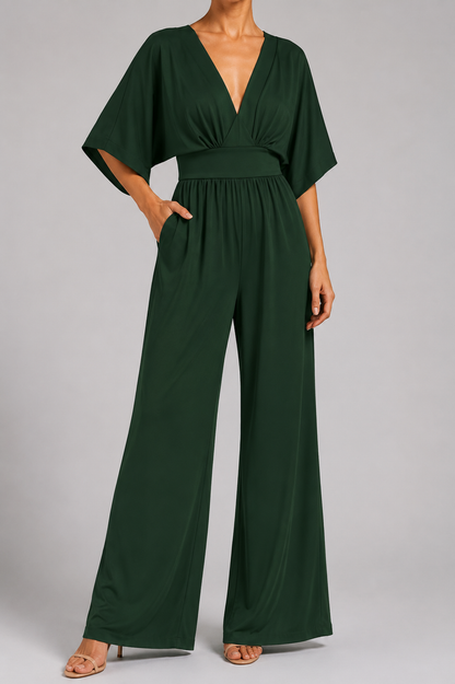 Women's Wide Leg Jumpsuit | Fitted One-Piece Outfit | Elegant Casual | Steven & Levon