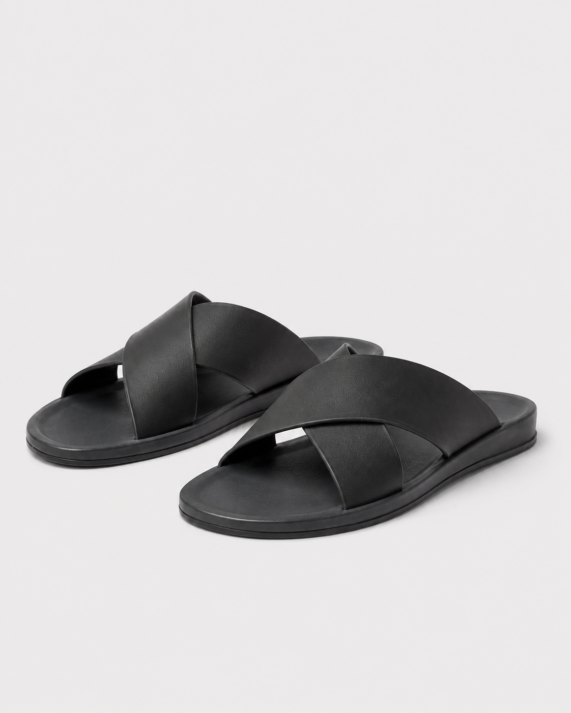 Men’s Minimalist Slip-On Sandals | Casual Comfort Slides | Lightweight Everyday Footwear | Steven & Levon