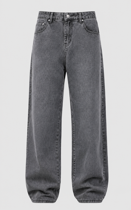 Men’s Loose Fit Straight Leg Jeans | Denim | Relaxed Full Length Casual Everyday Wear | Steven & Levon