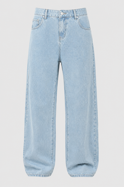 Men’s Loose Fit Straight Leg Jeans | Denim | Relaxed Full Length Casual Everyday Wear | Steven & Levon