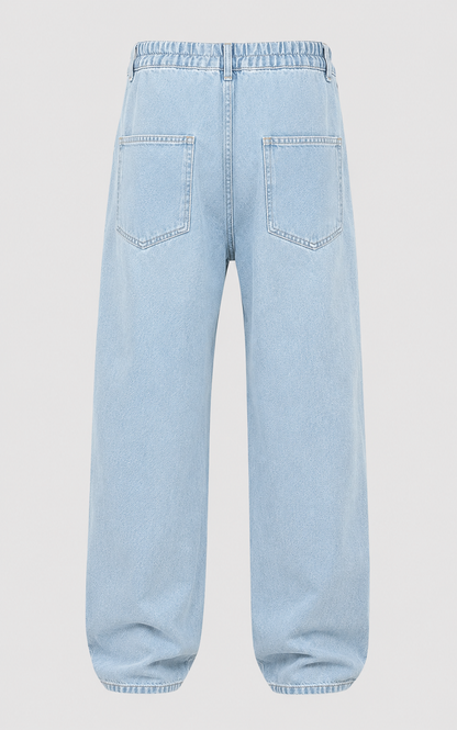 Men’s Loose Fit Straight Leg Jeans | Denim | Relaxed Full Length Casual Everyday Wear | Steven & Levon
