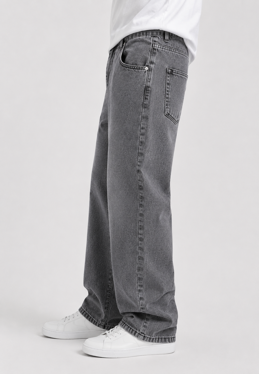 Men’s Loose Fit Straight Leg Jeans | Denim | Relaxed Full Length Casual Everyday Wear | Steven & Levon