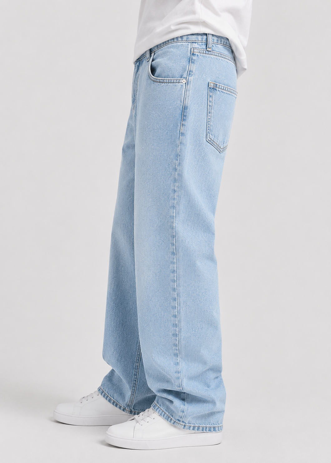 Men’s Loose Fit Straight Leg Jeans | Denim | Relaxed Full Length Casual Everyday Wear | Steven & Levon