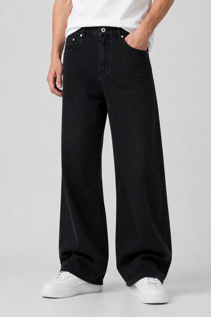 Men’s Loose Fit Straight Leg Jeans | Denim | Relaxed Full Length Casual Everyday Wear | Steven & Levon