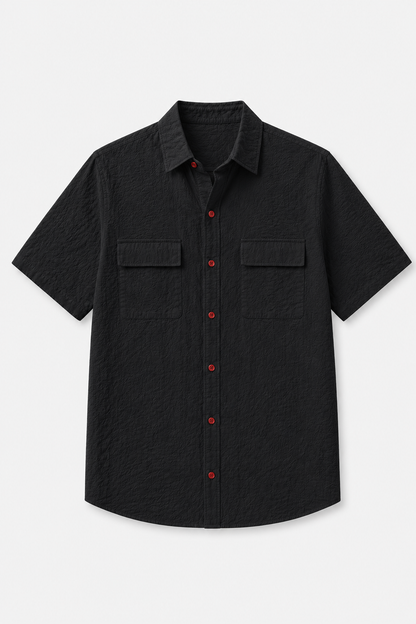 Leo Cotton Linen Shirt | Men | Breathable Casual Button Up | Steven & Levon