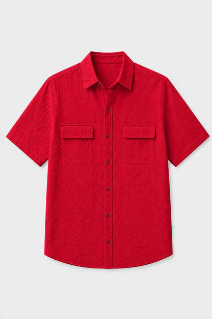 Leo Cotton Linen Shirt | Men | Breathable Casual Button Up | Steven & Levon