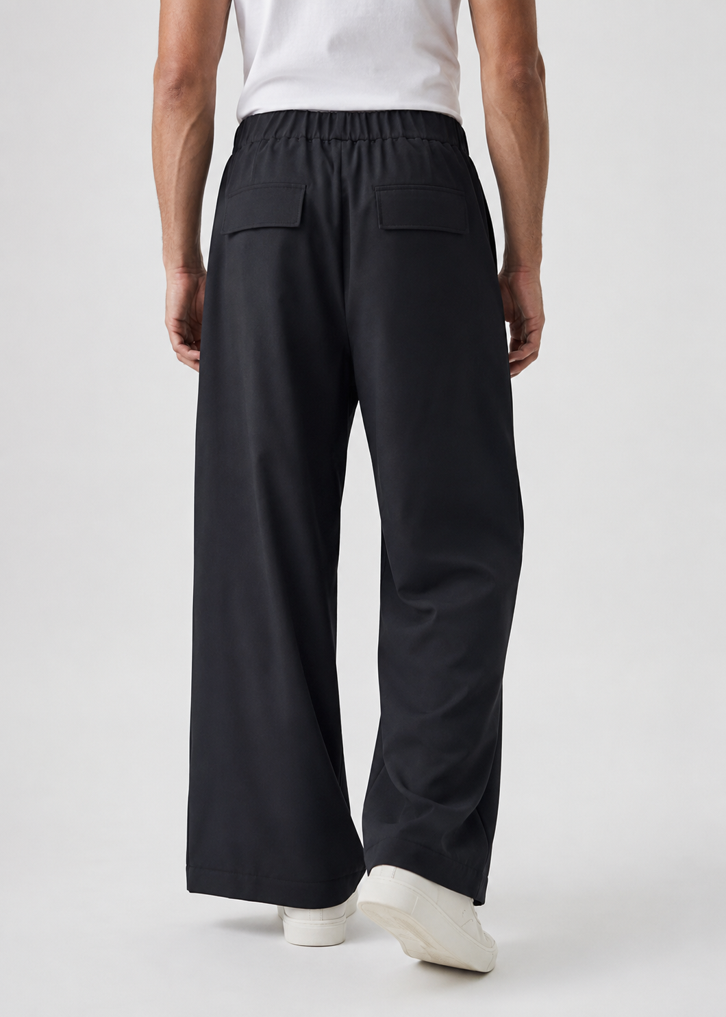 Men's Casual Linen Trousers | Wide Leg Lightweight Breathable Pants | Steven & Levon