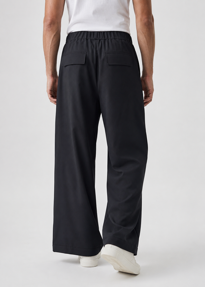 Men's Casual Linen Trousers | Wide Leg Lightweight Breathable Pants | Steven & Levon