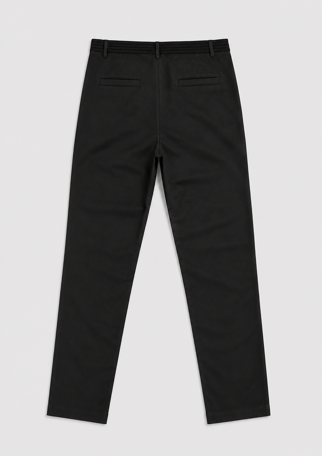 Men's Slim Fit Chino Trousers | Elastic Waist | Tapered Smart Casual Pants | Steven & Levon