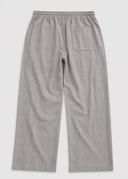 Men's Linen Drawstring Trousers | Linen Blend | Lightweight Relaxed Fit Pants | Steven & Levon