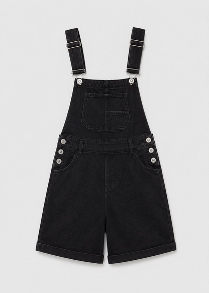 Sleeveless Denim Jumpsuit | Women | Denim | Sleeveless Relaxed Fit One-Piece | Casual Everyday Wear | Steven & Levon