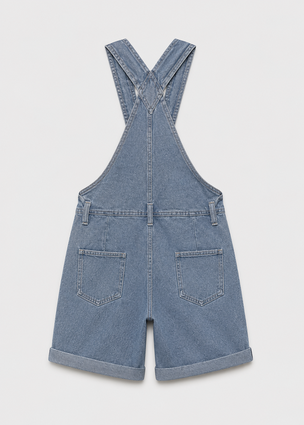 Sleeveless Denim Jumpsuit | Women | Denim | Sleeveless Relaxed Fit One-Piece | Casual Everyday Wear | Steven & Levon