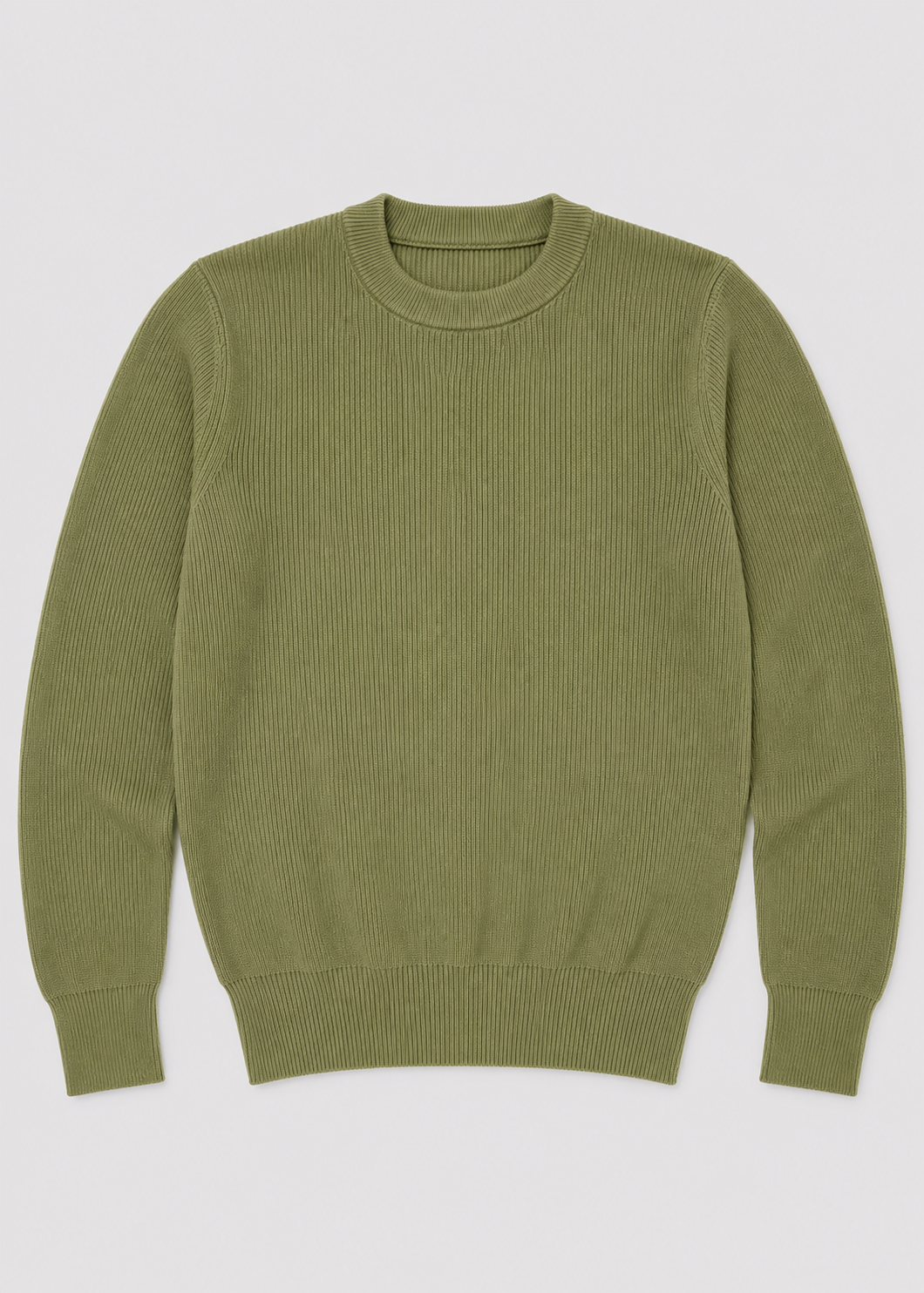 Men’s Ribbed Knit Sweater | Soft Knit Jumper | Textured Design | Everyday Comfort | Steven & Levon