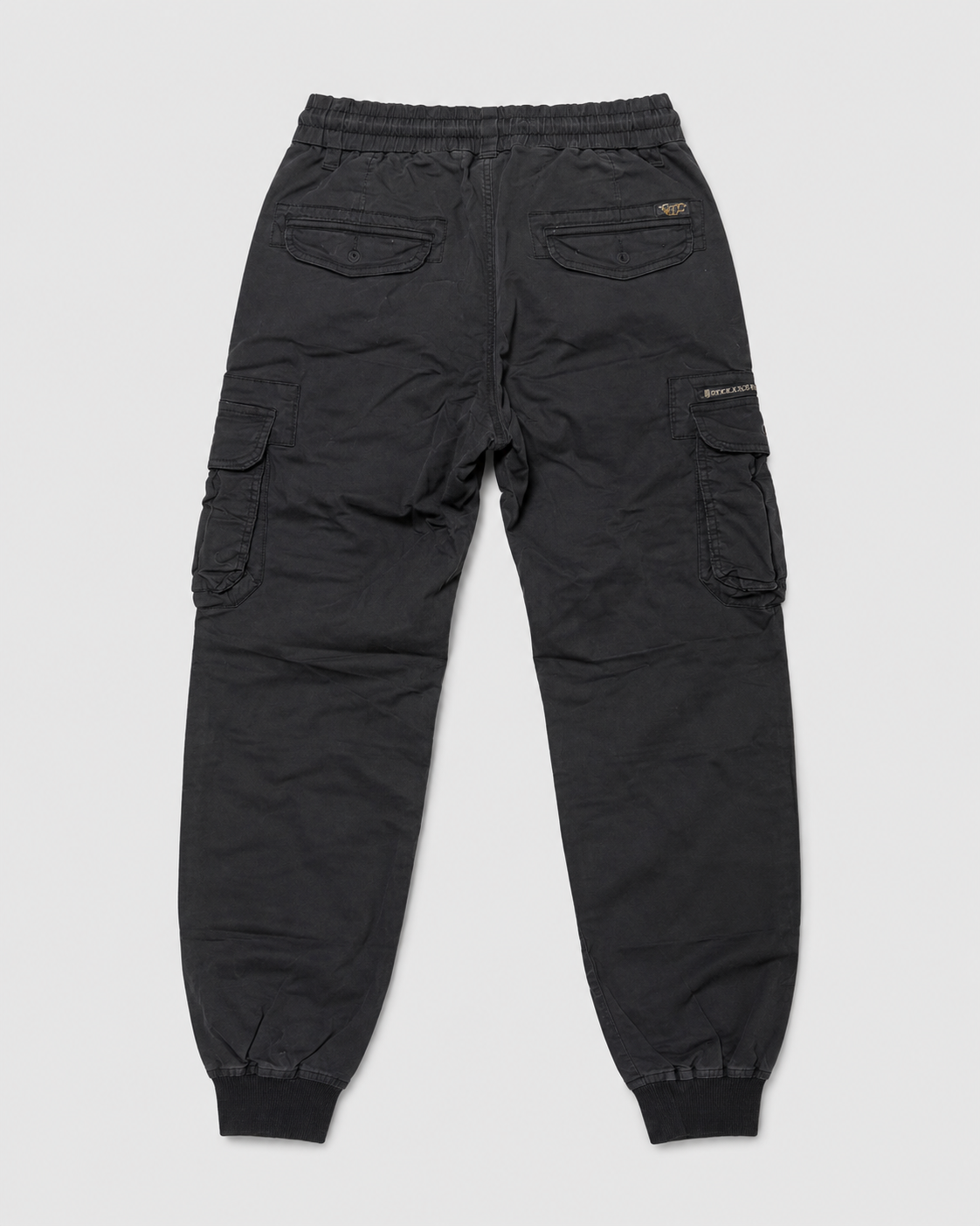 Men’s Cargo Trousers | Tapered Fit Utility Pants | Multi Pocket Cuffed Streetwear Trousers | Steven & Levon