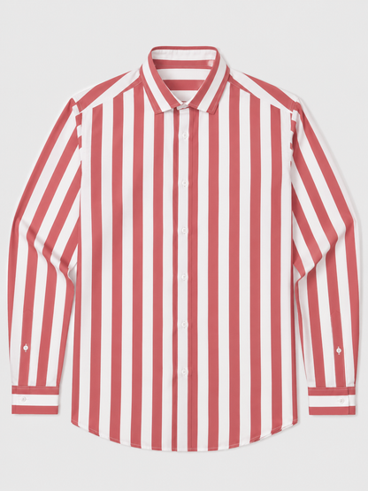 Men's Striped Shirt | Men | Lightweight | Modern Fit Button-Up | Steven & Levon