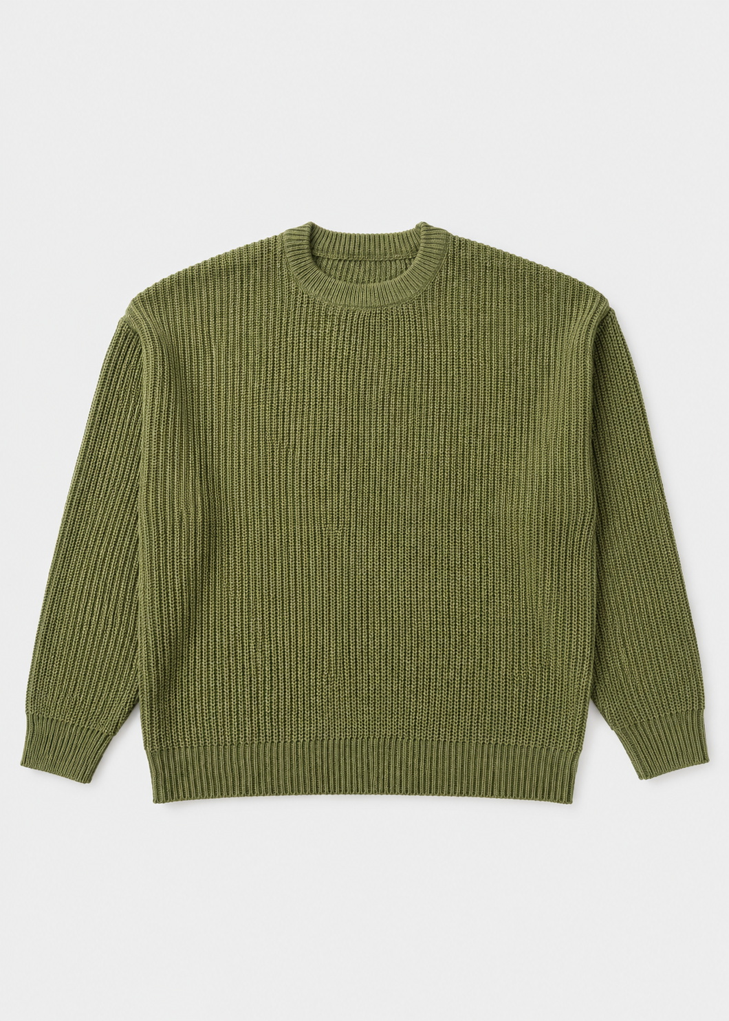 Men’s Oversized Knitted Sweater | Ribbed Knit Jumper | Soft Knit Fabric | Relaxed Fit | Steven & Levon