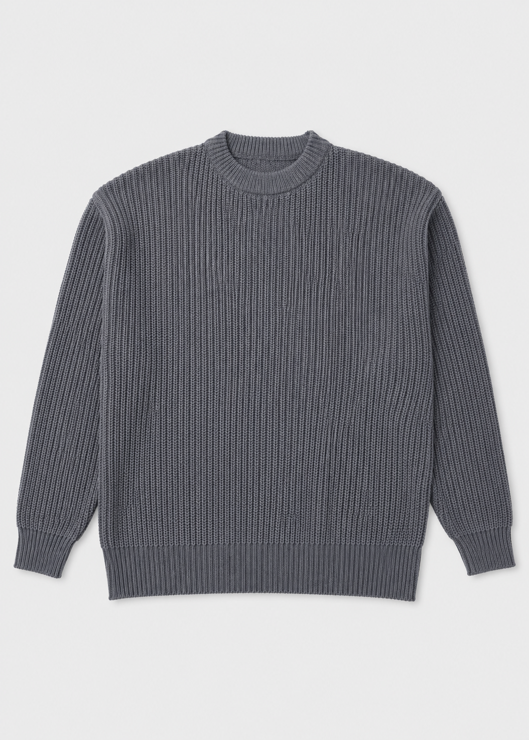 Men’s Oversized Knitted Sweater | Ribbed Knit Jumper | Soft Knit Fabric | Relaxed Fit | Steven & Levon