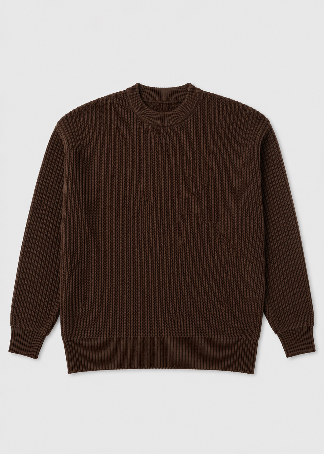 Men’s Oversized Knitted Sweater | Ribbed Knit Jumper | Soft Knit Fabric | Relaxed Fit | Steven & Levon