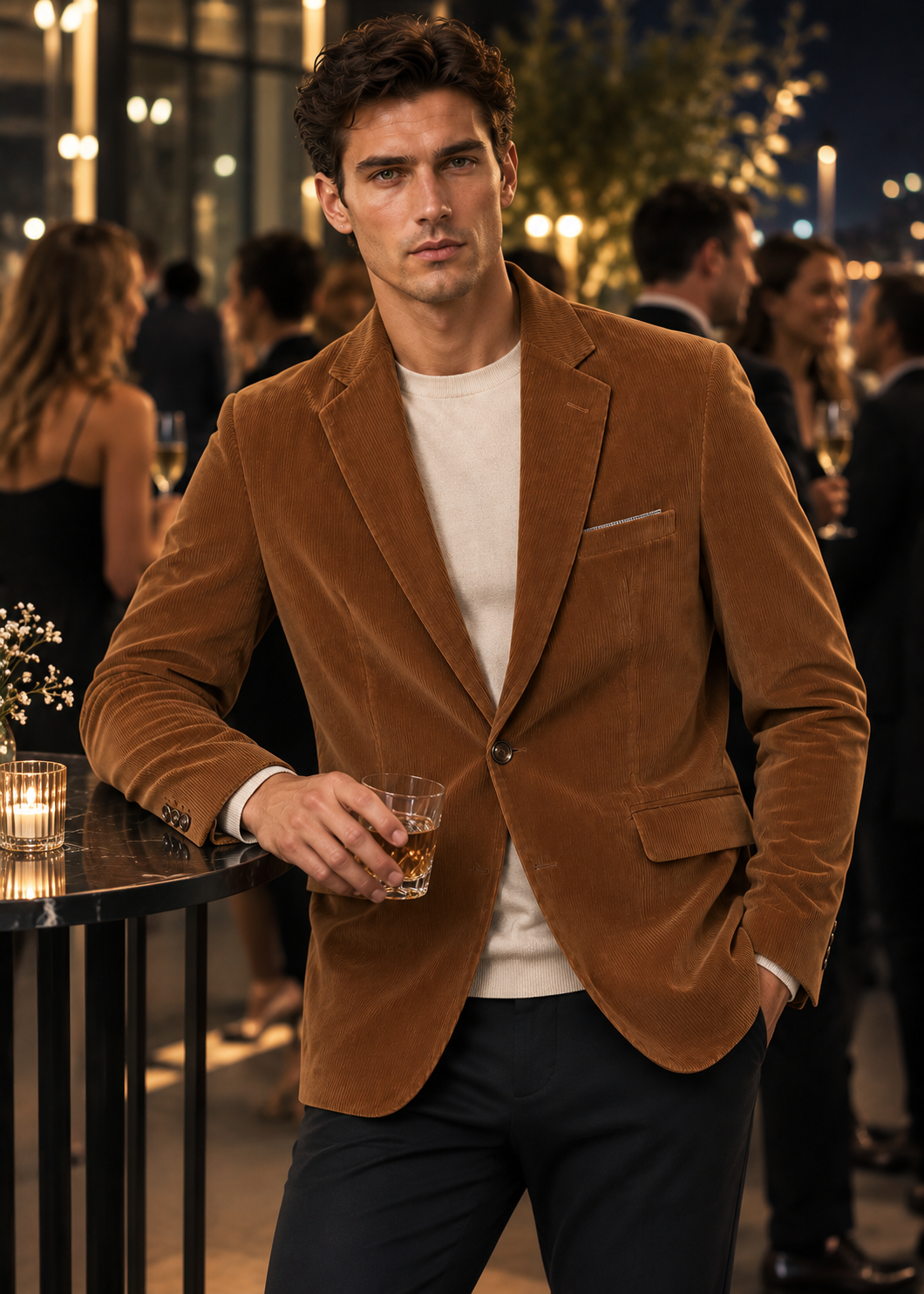 Men's Casual Blazer | Men | Slim Fit | Smart Casual Jacket | Steven & Levon