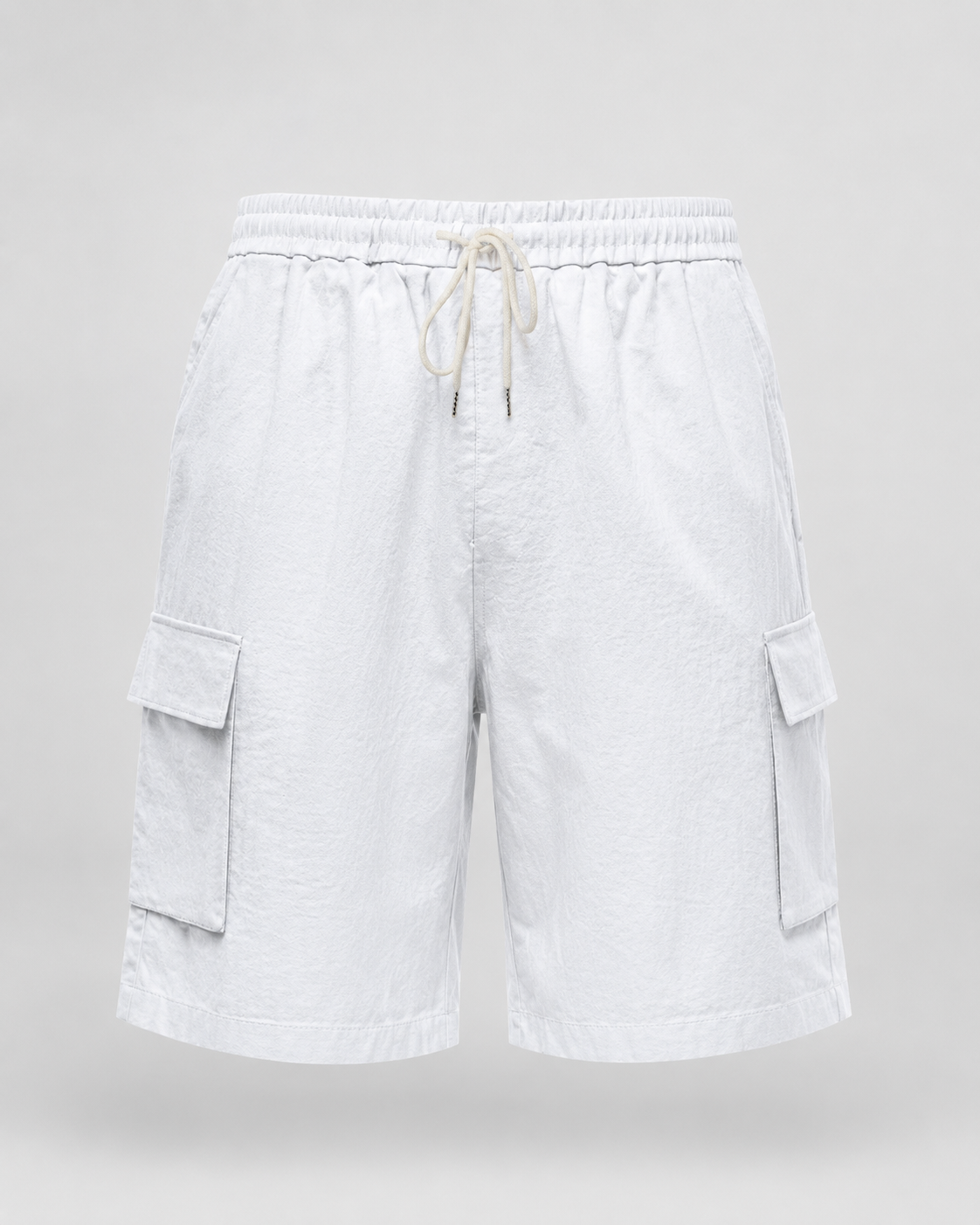 Men's Linen Cargo Shorts | Linen Blend | Drawstring Waist Utility Summer Shorts | Steven & Levon