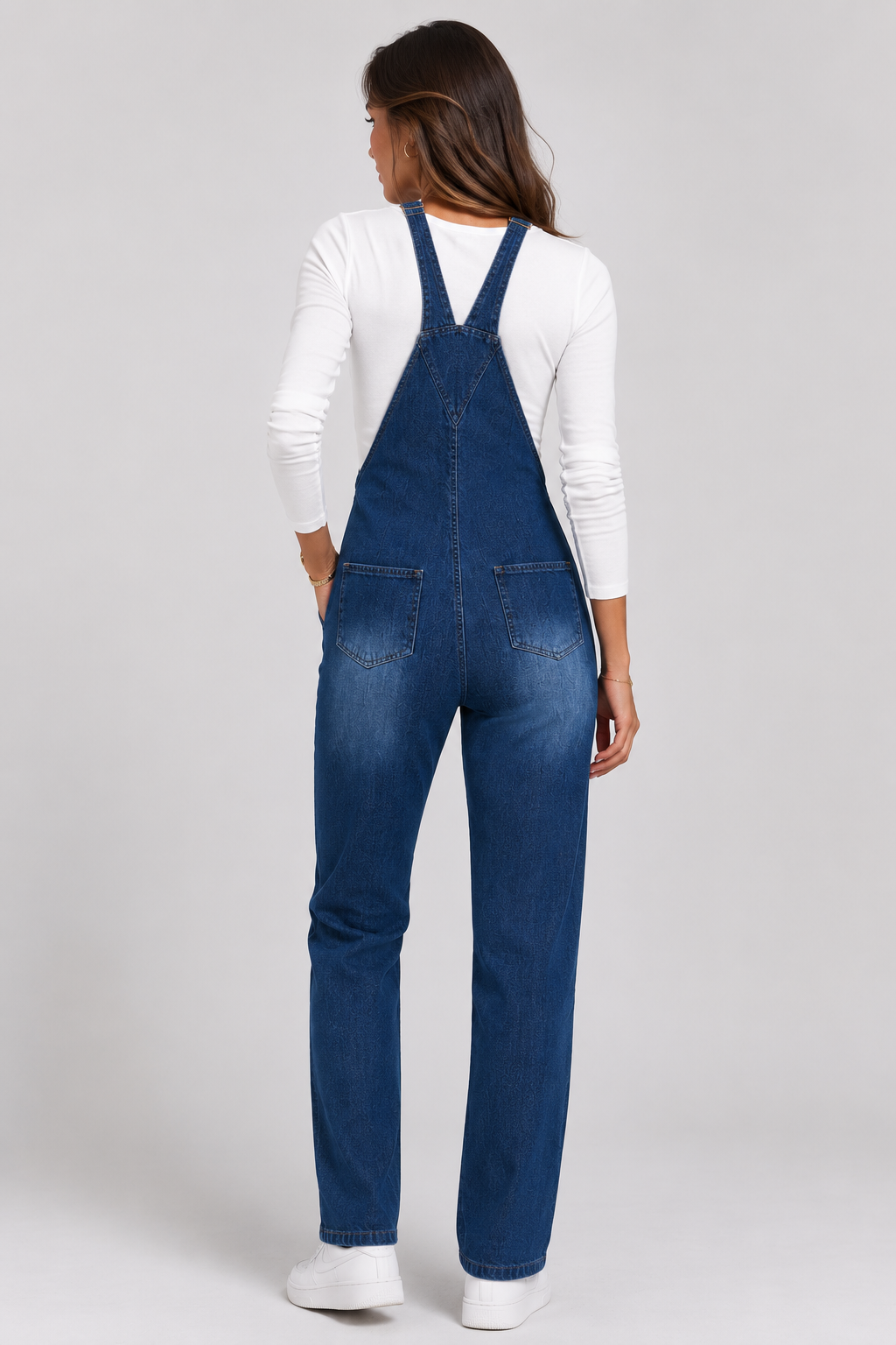 UrbanChic Denim Jumpsuit | Cotton Blend | Casual One-Piece | Everyday Wear | Steven & Levon