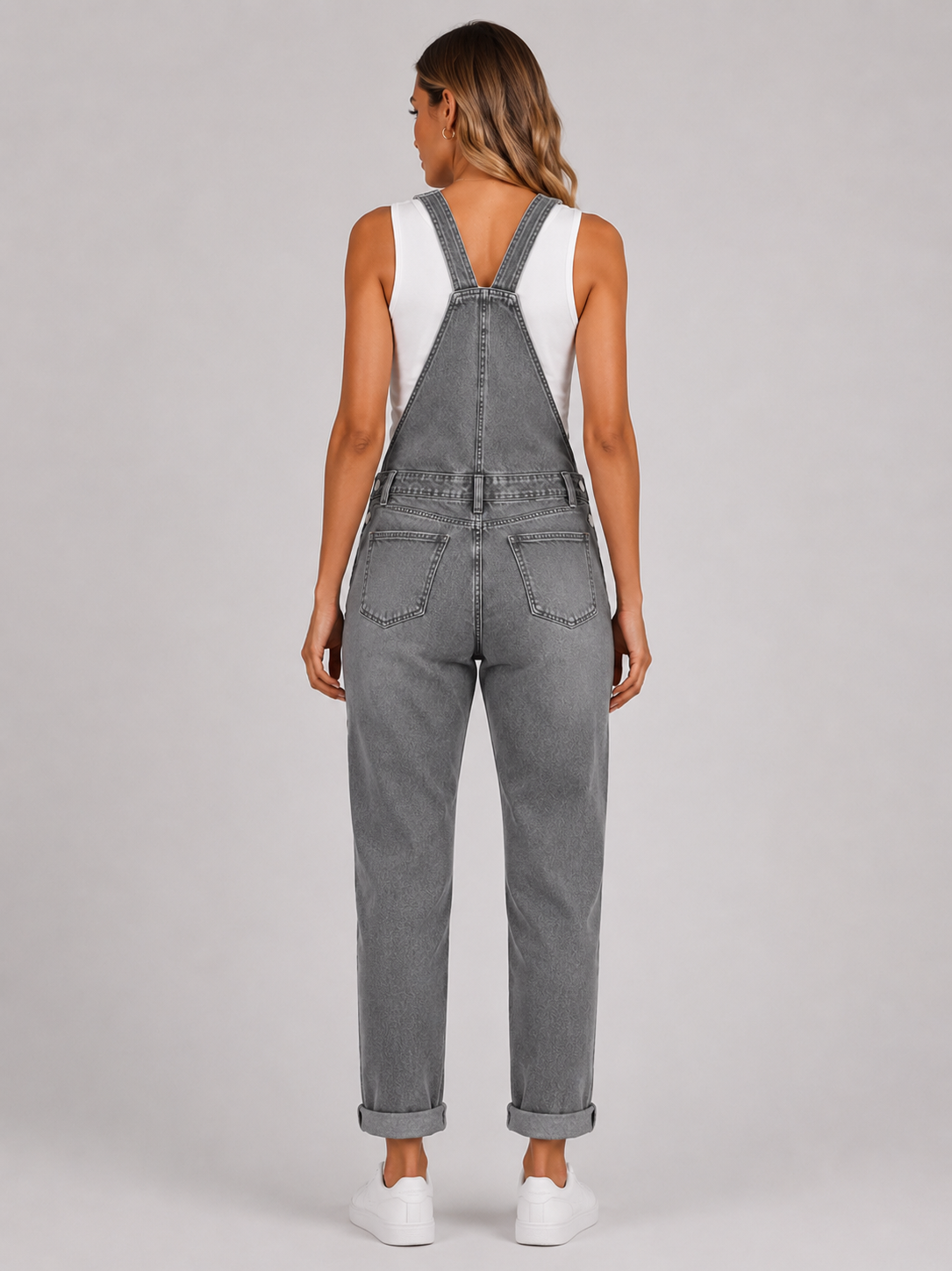UrbanChic Denim Jumpsuit | Cotton Blend | Casual One-Piece | Everyday Wear | Steven & Levon