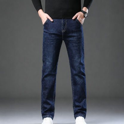 Dunmoor - Straight Leg Stretch Jeans For Men  Smart Casual Dressing