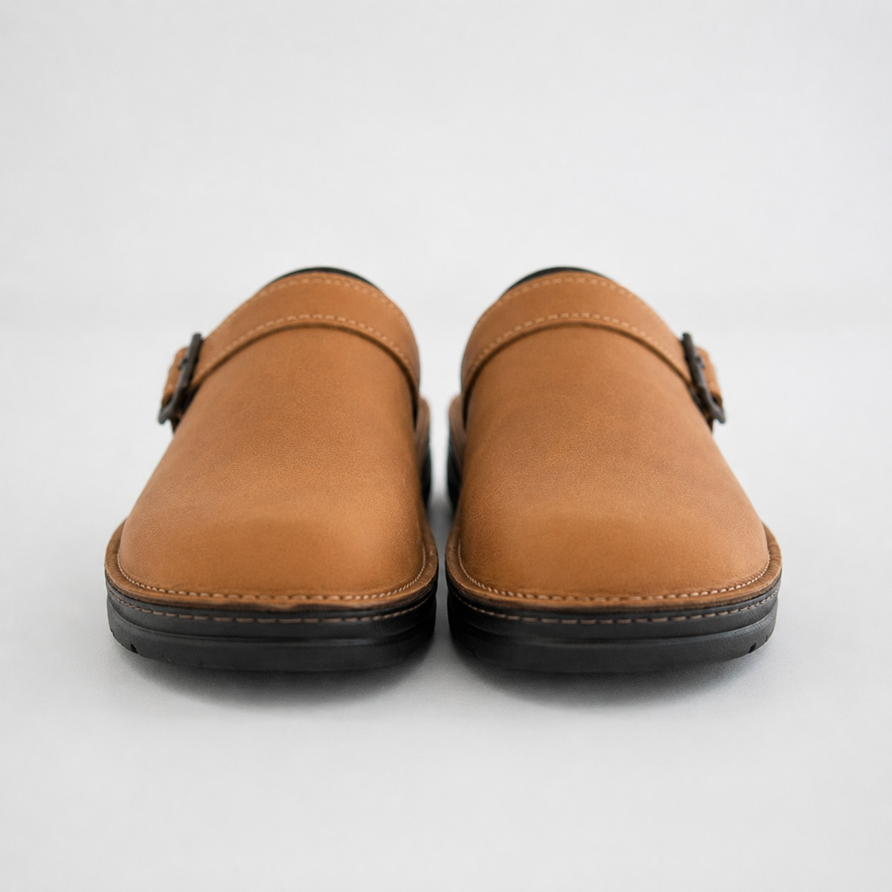 Men's Leather Slip On Clogs | Men | Comfort Casual Shoes | Supportive Everyday Footwear | Steven & Levon