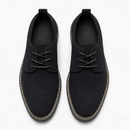 Casual Suede Oxford Shoes | Men | Soft Suede | Smart Casual | Steven & Levon
