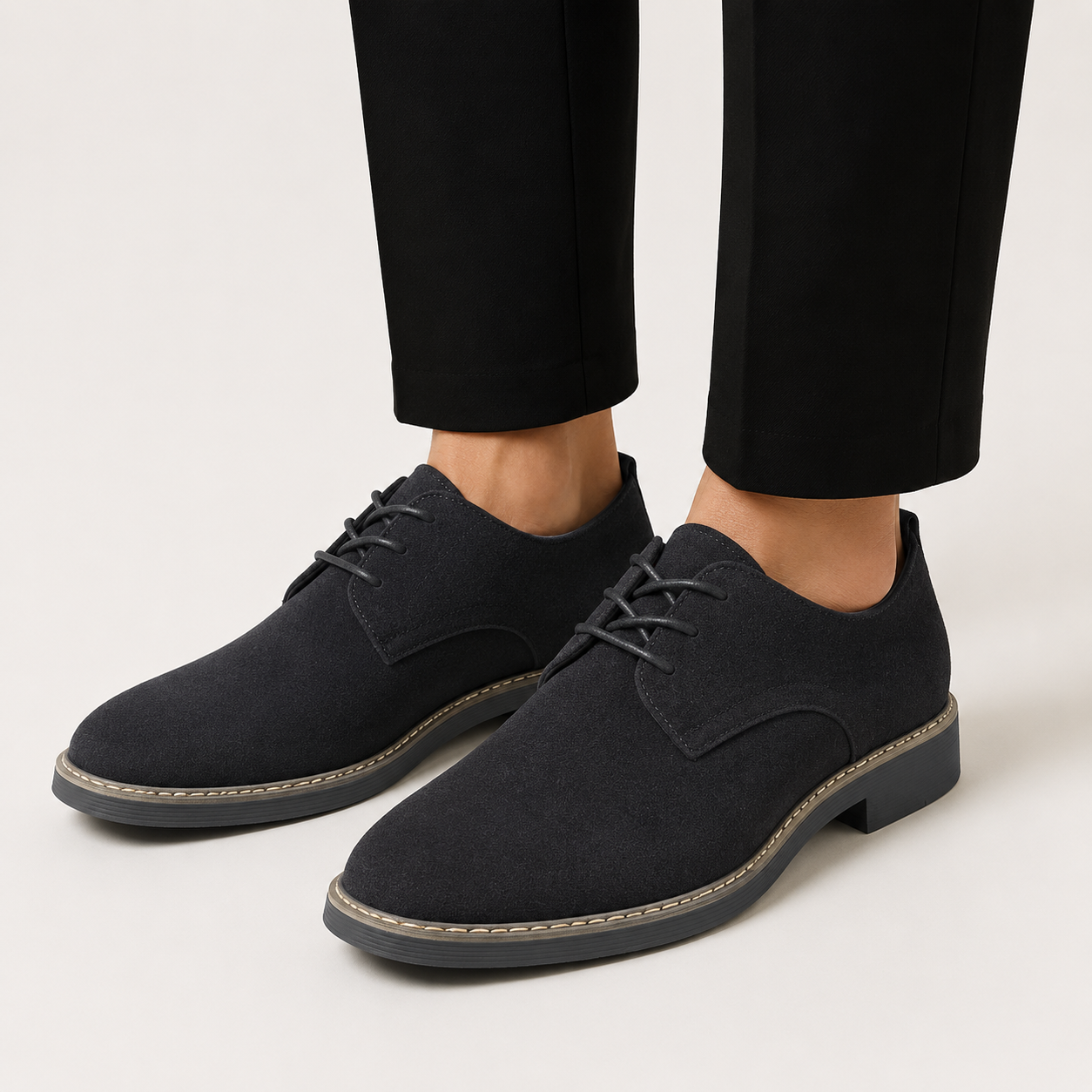 Casual Suede Oxford Shoes | Men | Soft Suede | Smart Casual | Steven & Levon
