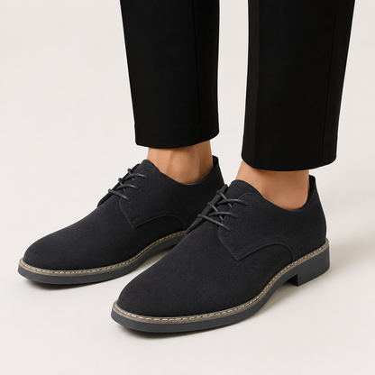 Casual Suede Oxford Shoes | Men | Soft Suede | Smart Casual | Steven & Levon