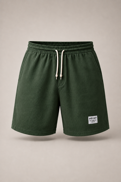 Men’s Polyester Drawstring Shorts | Elasticated Waist Casual Summer Shorts | Steven & Levon