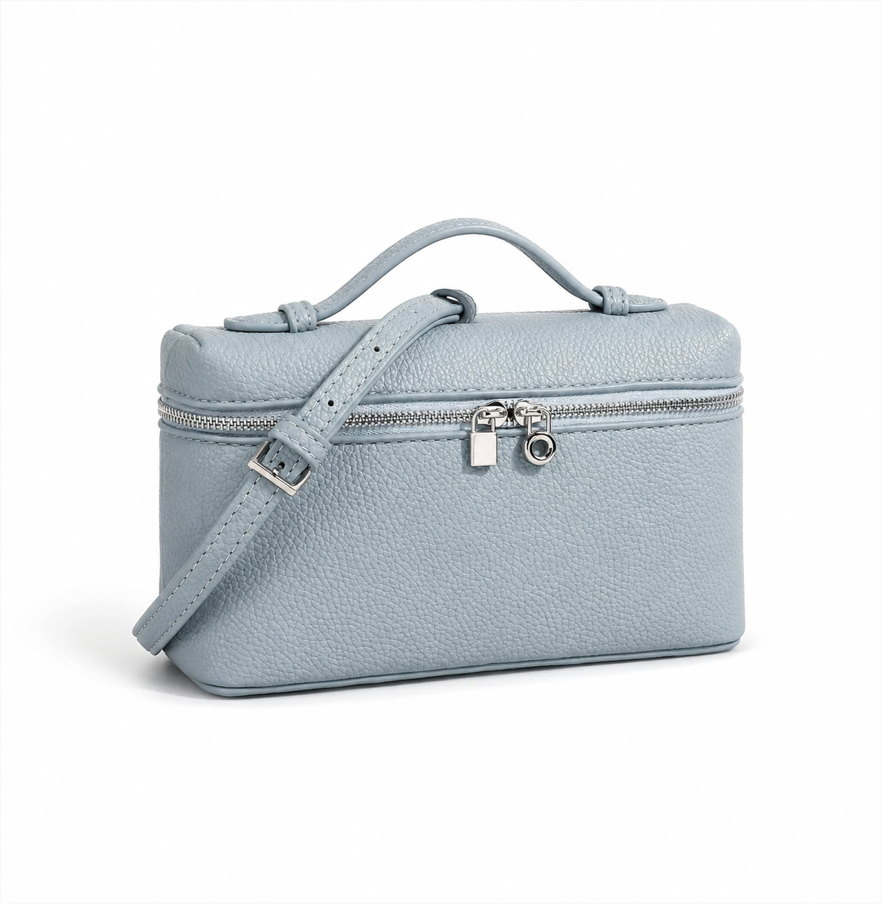 Claspette - Mini Box-Shaped Crossbody Handbag  Daily Errands Carry